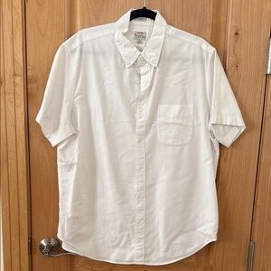 J.Crew - Men's White Short Sleeve Oxford